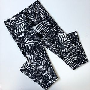 Leggings, Liquido, Zebra Print, Large, like NEW